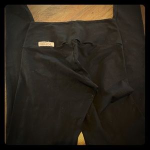 Rogiani black sport band leggings